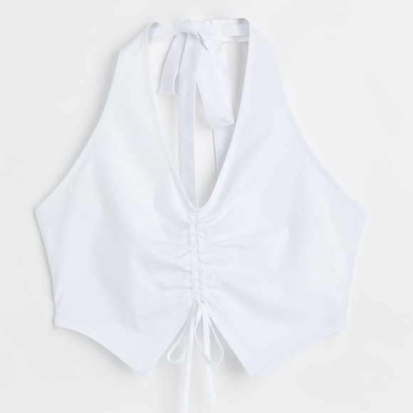 Halter White Top - Picture 5 of 6